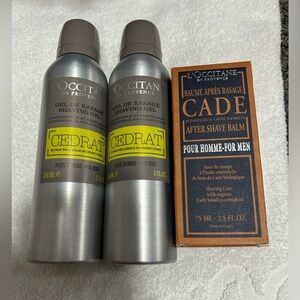 Man’s shave from L’Occitane set